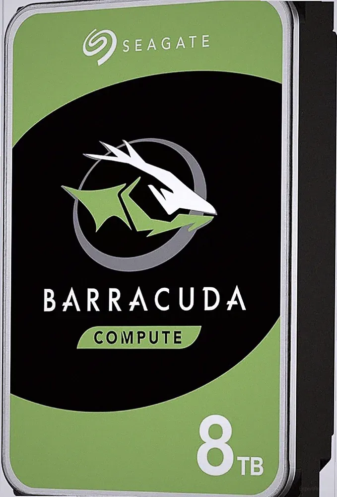 Seagate BarraCuda 8 TB Internal Hard Drive HDD – 3.5 Inch SATA 6 Gb/s, 5,400 RPM